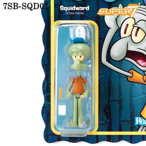 Super7 スーパーセブン リ・アクション フィギュア Sponge Bob スポンジ・ボブ シリーズ 7sb-sqd01