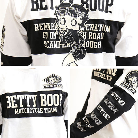 長袖Tシャツ THE BRAVEMAN×BETTY BOOP bbb-2003