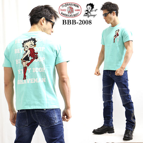 半袖Tシャツ THE BRAVEMAN×BETTY BOOP bbb-2008