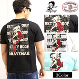 半袖Tシャツ THE BRAVEMAN×BETTY BOOP bbb-2008