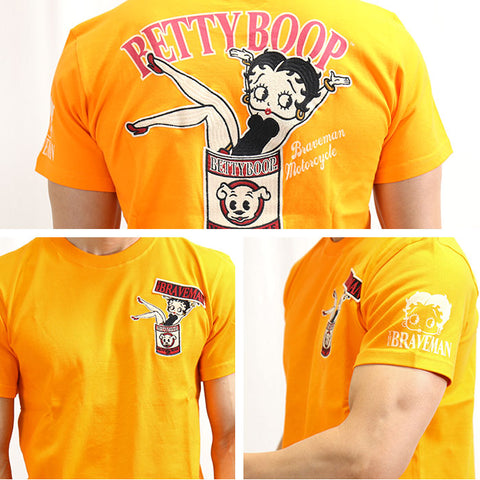 半袖Tシャツ THE BRAVEMAN×BETTY BOOP bbb-2009
