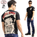 ベア天竺 半袖Tシャツ THE BRAVEMAN×BETTY BOOP bbb-2014