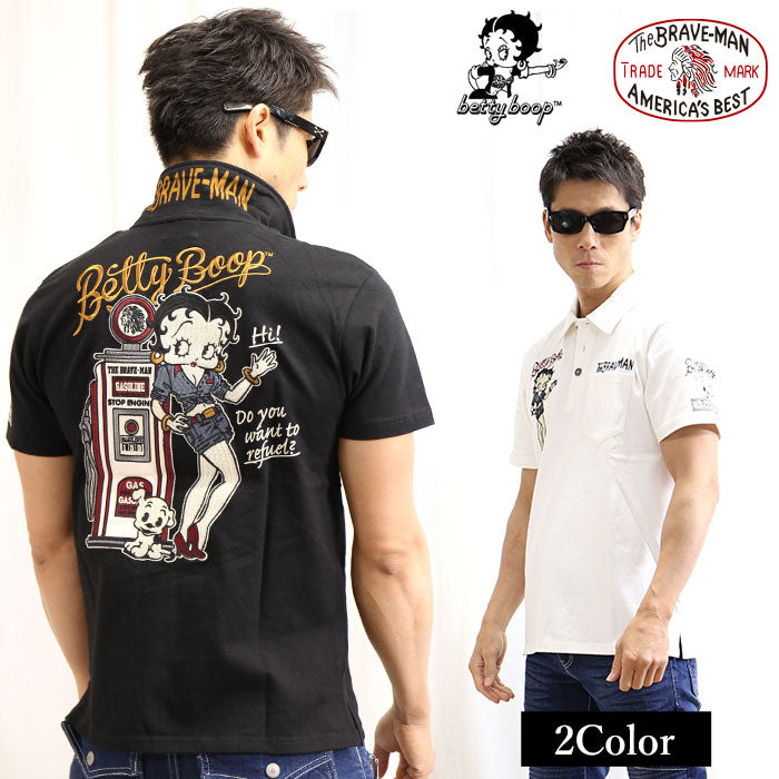 半袖Tシャツ THE BRAVEMAN×BETTY BOOP ベティ・ブープ bbb-2211