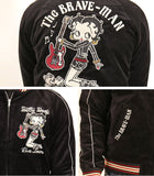 リバーシブルスカジャン THE BRAVEMAN×BETTY BOOP bbb-2028