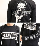 天竺長袖Tシャツ THE BRAVEMAN×BETTY BOOP パネル bbb-2034