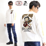 天竺長袖Tシャツ THE BRAVEMAN×BETTY BOOP bbb-2035