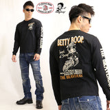 天竺長袖Tシャツ THE BRAVEMAN×BETTY BOOP bbb-2101