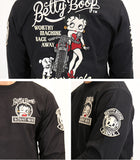 天竺長袖Tシャツ THE BRAVEMAN×BETTY BOOP bbb-2102