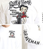 天竺長袖Tシャツ THE BRAVEMAN×BETTY BOOP bbb-2102