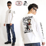 天竺長袖Tシャツ THE BRAVEMAN×BETTY BOOP bbb-2102