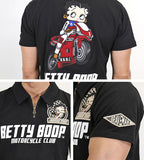 半袖ポロシャツ THE BRAVEMAN×BETTY BOOP bbb-2110