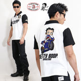 半袖ポロシャツ THE BRAVEMAN×BETTY BOOP bbb-2110