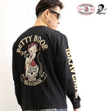 ベア天竺長袖Tシャツ THE BRAVEMAN×BETTY BOOP bbb-2128