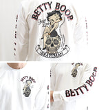 ベア天竺長袖Tシャツ THE BRAVEMAN×BETTY BOOP bbb-2128