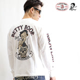 ベア天竺長袖Tシャツ THE BRAVEMAN×BETTY BOOP bbb-2128