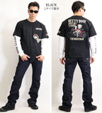 フェイク長袖Tシャツ THE BRAVEMAN×BETTY BOOP bbb-2129