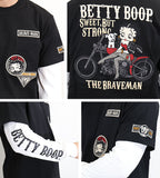 フェイク長袖Tシャツ THE BRAVEMAN×BETTY BOOP bbb-2129