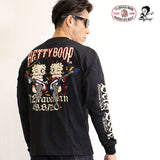 天竺長袖Tシャツ THE BRAVEMAN×BETTY BOOP bbb-2131