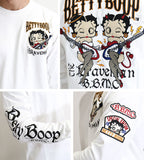 天竺長袖Tシャツ THE BRAVEMAN×BETTY BOOP bbb-2131