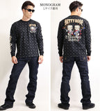 天竺長袖Tシャツ THE BRAVEMAN×BETTY BOOP bbb-2131