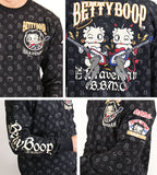 天竺長袖Tシャツ THE BRAVEMAN×BETTY BOOP bbb-2131