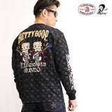 天竺長袖Tシャツ THE BRAVEMAN×BETTY BOOP bbb-2131