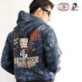 裏毛フルジップパーカー THE BRAVEMAN×BETTY BOOP bbb-2134