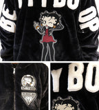 ファーZIPジャケット THE BRAVEMAN×BETTY BOOP bbb-2140