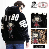 ファーZIPジャケット THE BRAVEMAN×BETTY BOOP bbb-2140