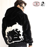 ファーZIPジャケット THE BRAVEMAN×BETTY BOOP bbb-2141