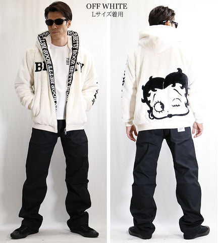 ファーZIPジャケット THE BRAVEMAN×BETTY BOOP bbb-2141