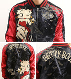 リバーシブルスカジャン THE BRAVEMAN×BETTY BOOP bbb-2145