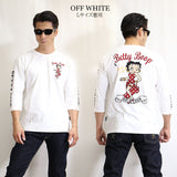 ベア天竺六分TEE 半端丈Tシャツ THE BRAVEMAN×BETTY BOOP bbb-2154