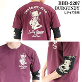 ベア天竺７分TEE ドライフェイク袖 THE BRAVEMAN×BETTY BOOP ベティ・ブープ bbb-2207