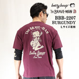 ベア天竺７分TEE ドライフェイク袖 THE BRAVEMAN×BETTY BOOP ベティ・ブープ bbb-2207