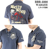 天竺 半袖ポロシャツ THE BRAVEMAN×BETTY BOOP ベティ・ブープ bbb-2208