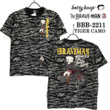 半袖Tシャツ THE BRAVEMAN×BETTY BOOP ベティ・ブープ bbb-2211