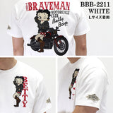 半袖Tシャツ THE BRAVEMAN×BETTY BOOP ベティ・ブープ bbb-2211