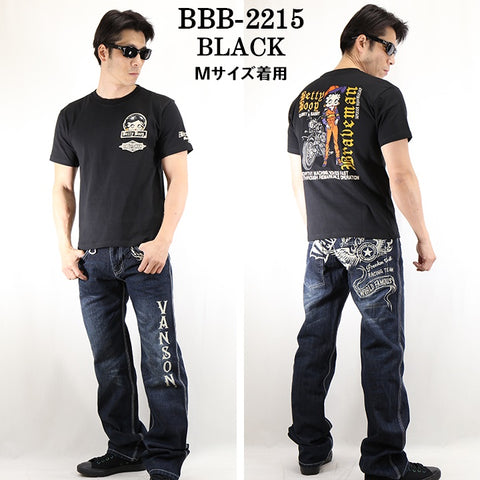 半袖Tシャツ THE BRAVEMAN×BETTY BOOP ベティ・ブープ bbb-2215