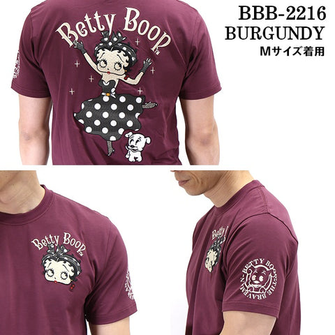 半袖Tシャツ THE BRAVEMAN×BETTY BOOP ベティ・ブープ bbb-2216