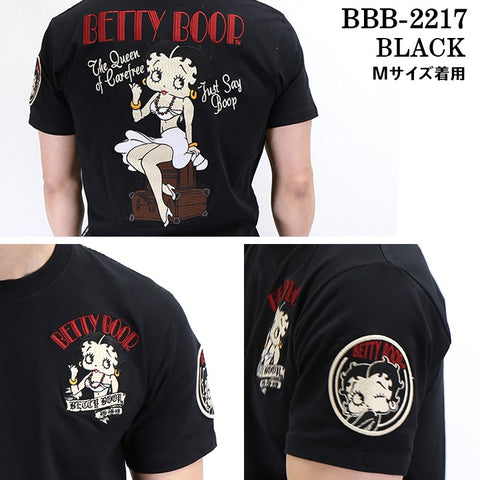 半袖Tシャツ THE BRAVEMAN×BETTY BOOP ベティ・ブープ bbb-2217