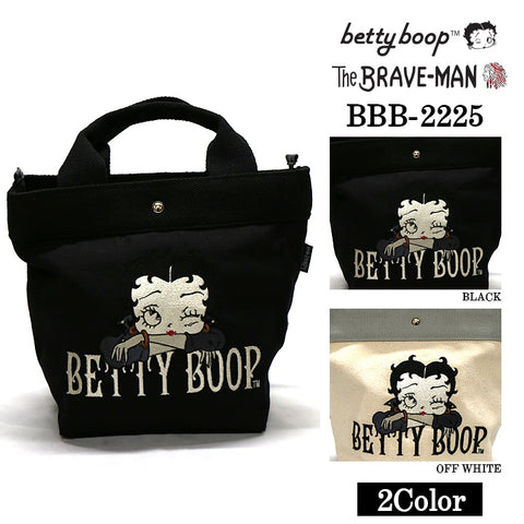 キャンバス ミニトートバッグ THE BRAVEMAN×BETTY BOOP ベティ・ブープ 鞄 bbb-2225