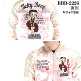 リバーシブルスカジャン THE BRAVEMAN×BETTY BOOP ブレイブマン ベディ・ブープ コラボ bbb-2226