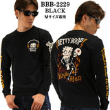 天竺 長袖Tシャツ ロンTEE THE BRAVEMAN×BETTY BOOP ベティーブープ bbb-2229