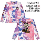 天竺 長袖Tシャツ ロンTEE THE BRAVEMAN×BETTY BOOP ベティーブープ bbb-2229