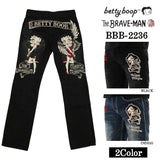 デニムパンツ THE BRAVEMAN×BETTY BOOP ベティ・ブープ bbb-2236