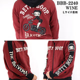 裏毛フルジップパーカー THE BRAVEMAN×BETTY BOOP ブレイブマン ベティ・ブープ bbb-2240