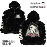 ファーZIPジャケット THE BRAVEMAN×BETTY BOOP アウター bbb-2244