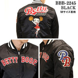 ナイロンツイル ZIPスタジャン THE BRAVEMAN×BETTY BOOP ブレイブマン ベディ・ブープ コラボ bbb-2245