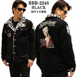 裏ファー ミドル丈ジャケット THE BRAVEMAN×BETTY BOOP アウター bbb-2248